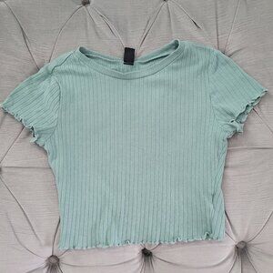 Ribbed Crop Top